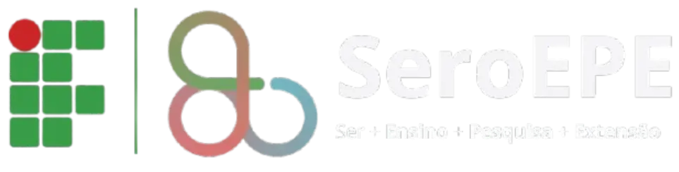 Logotipo do projeto integrado ao símbolo do Instituto Federal, reforçando o vínculo institucional e a identidade acadêmica.